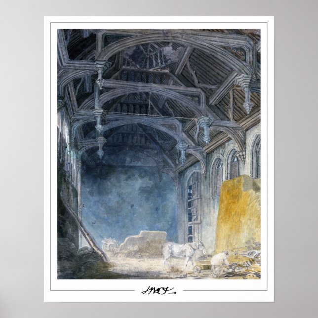 JMW Turner Zedign Art Poster nº 2 (Frente)