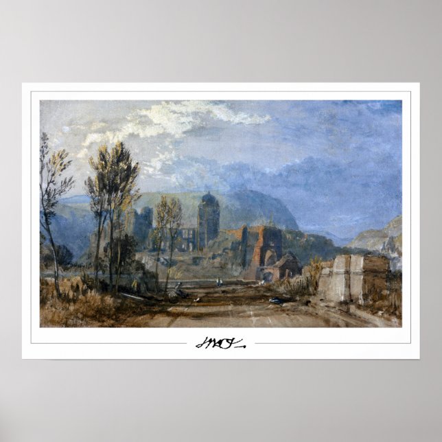 JMW Turner Zedign Art Poster nº 25 (Frente)