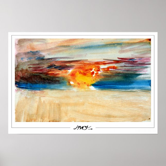 JMW Turner Zedign Art Poster nº 326 (Frente)