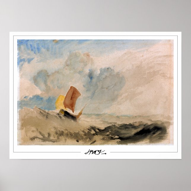 JMW Turner Zedign Art Poster nº 393 (Frente)