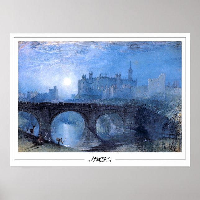 JMW Turner Zedign Art Poster nº 48 (Frente)