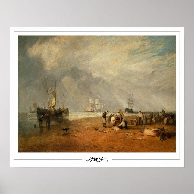 JMW Turner Zedign Art Poster nº 9 (Frente)