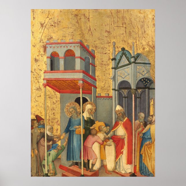 Joachim & Anna - Andrea di Bartolo Fine Art Poster (Frente)