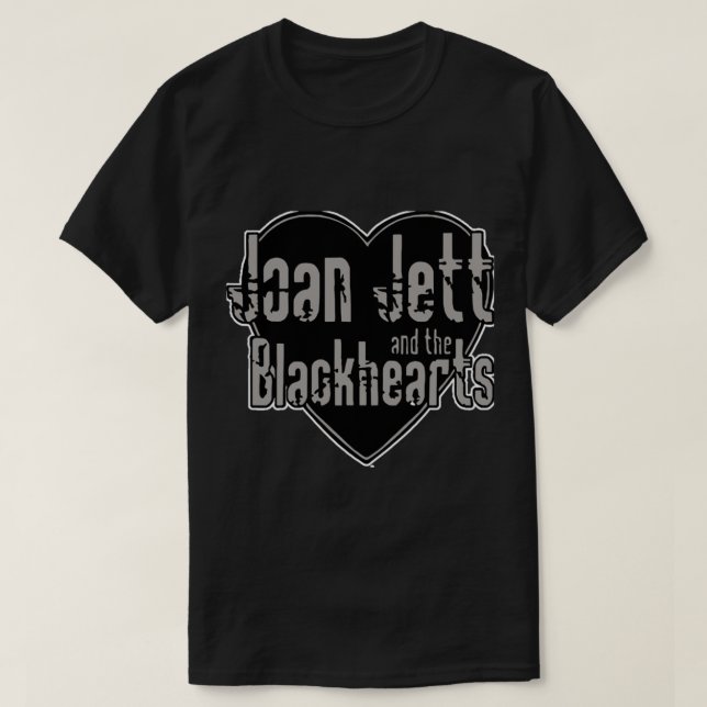Joan Jett Música The BlackHearts Classic T-Shirt (Frente do Design)