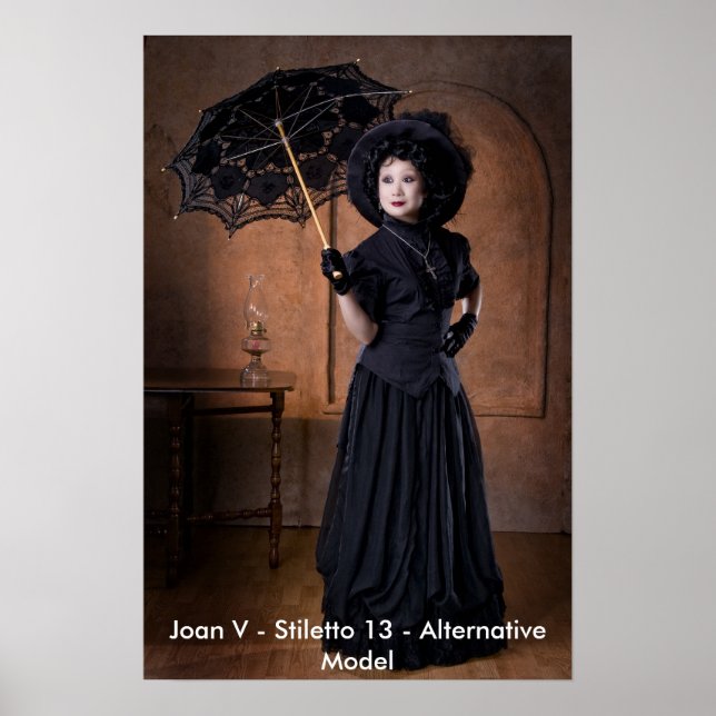 Joan V - Stiletto 13 - Alt Model Poster (Frente)