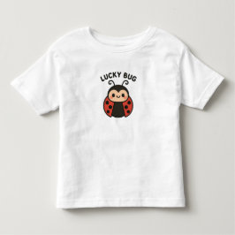Joaninha Bicho da Sorte – Camiseta para Menina Peq
