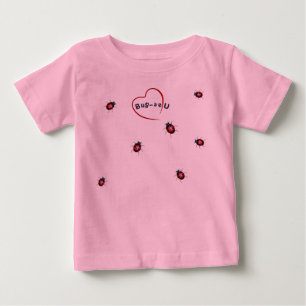 Joaninha - Bodysuit de Bebê Camiseta