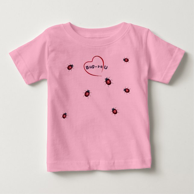 Joaninha - Bodysuit de Bebê Camiseta (Frente)