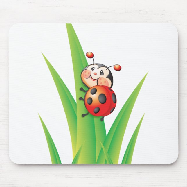 Joaninha Mousepad (Frente)