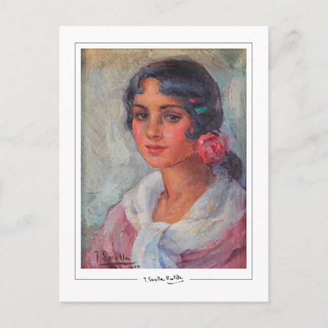 Joaquín Sorolla #22 - Cartão Postal de Arte (Frente)