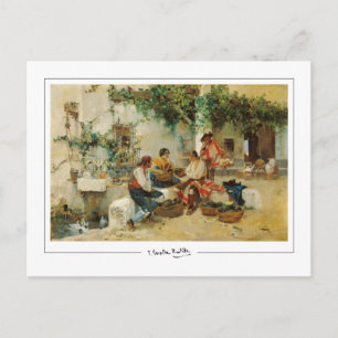 Joaquín Sorolla #442 - Cartão postal de arte fina