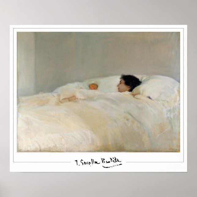 Joaquín Sorolla Zedign Art Poster nº 233 (Frente)