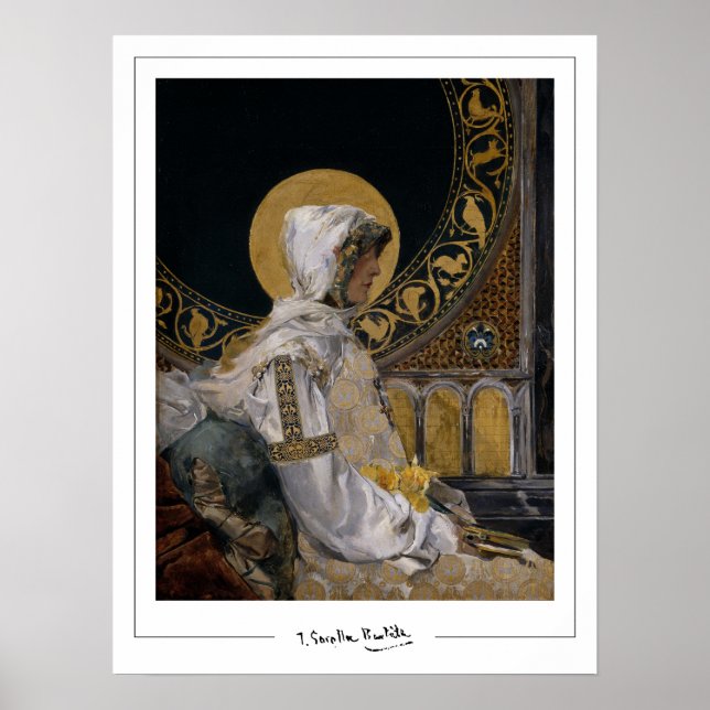 Joaquín Sorolla Zedign Art Poster nº 30 (Frente)