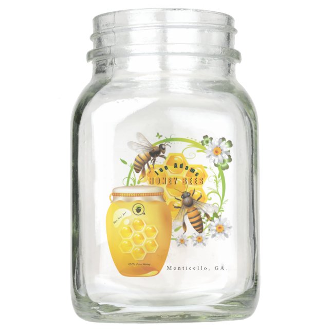 Joe Adams Mason Jar (Frente)