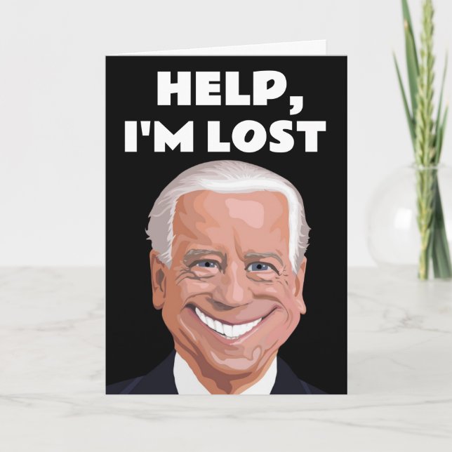 JOE BIDEN BIDEN BIRNY BREETING CARTÃO (Frente)