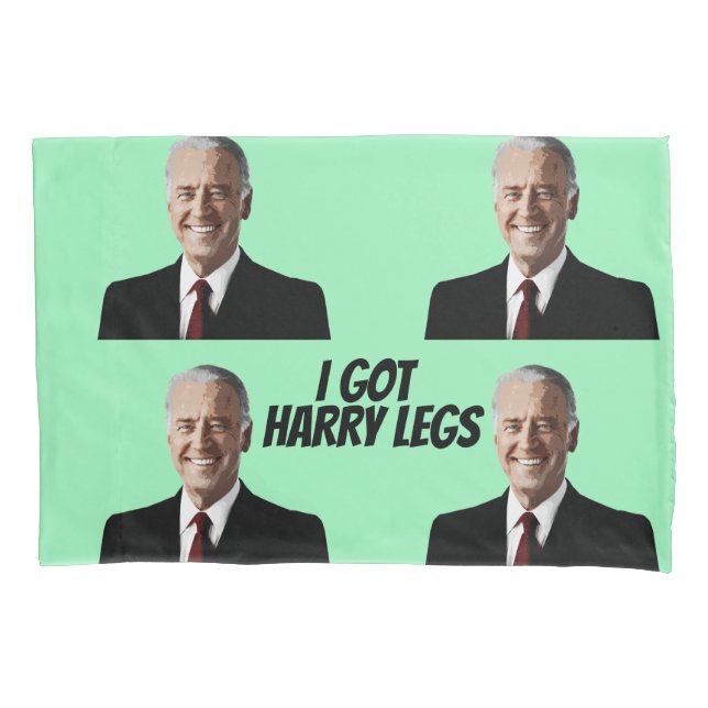 JOE BIDEN HARRY LEGS PILLOWCASES (Frente)