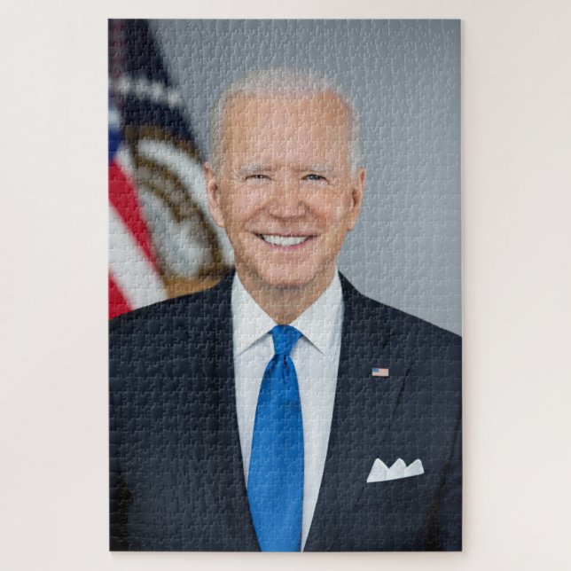 JOE BIDEN Presidente Jigsee Quebra-cabeça (Vertical)