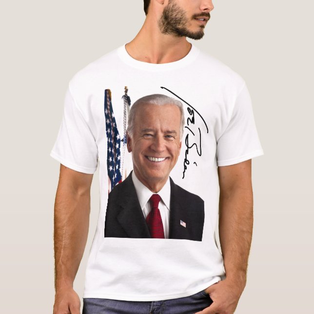 Joe Biden Signature T-shirt (Frente)