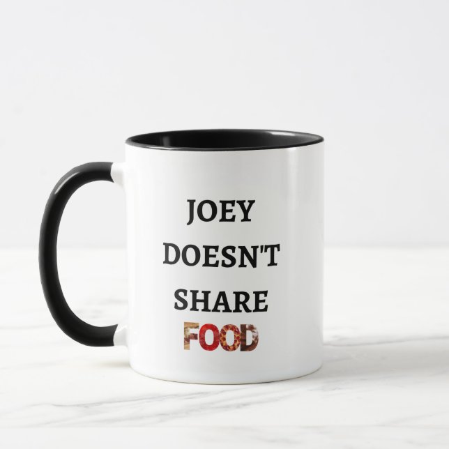 Joey não compartilha caneca Comida (Esquerda)