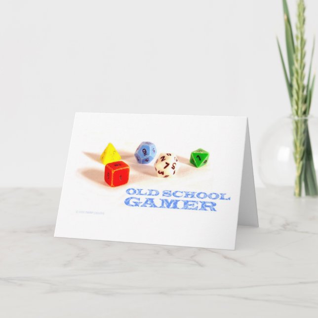 Jogador antigo da escola - Cartão de Vazio (Frente)