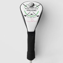 Jogador clássico do Golf Club Nome Cobrir Golf Hea