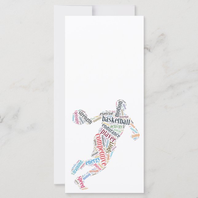 Jogador de basquete (Frente)