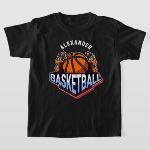 Jogador de basquete Personaliza T-Shirt