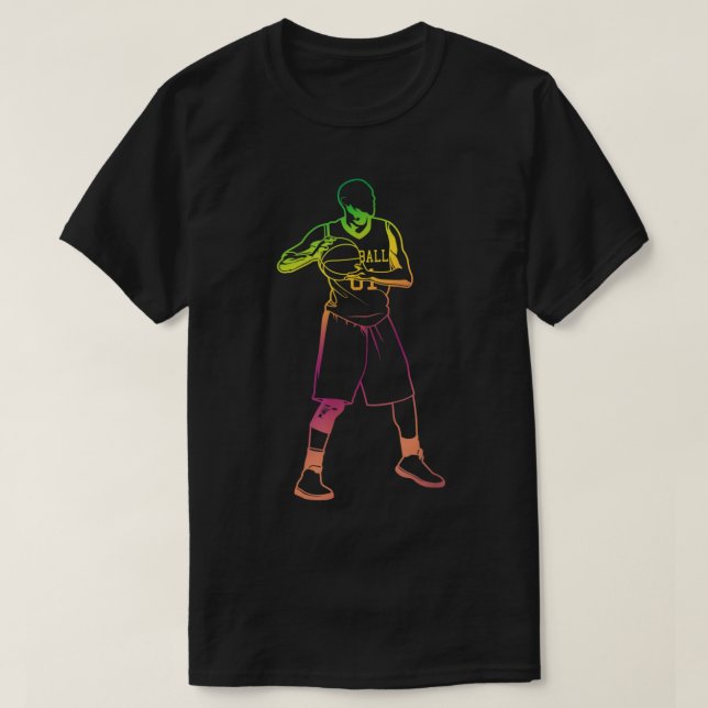 Jogador de Basquete T-Shirt (Frente do Design)