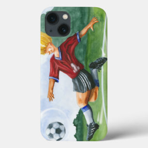 Jogador de futebol picando uma bola por Jay Throck