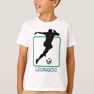Jogador de futebol Silhouette T-Shirt