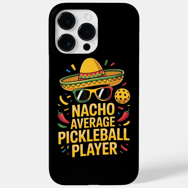 Jogador de Pickleball Não Médio (Verso)