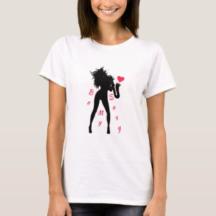 Jogadora saxofônica Jazz Music T-Shirt Jogada