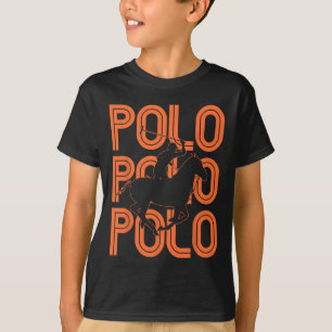 Jogadores de Polo Cavalo Ancorado Equestre
