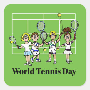 Jogadores tênis e Nomes de etiqueta