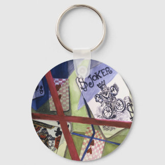 Jogando Cartões Chaveiro