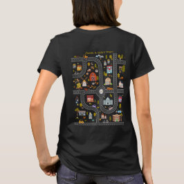 Jogar Carros Na Camisa De Trás Da Mãe