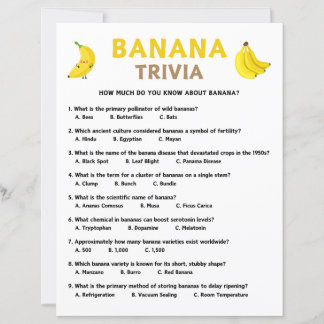 Jogo Banana Trivia