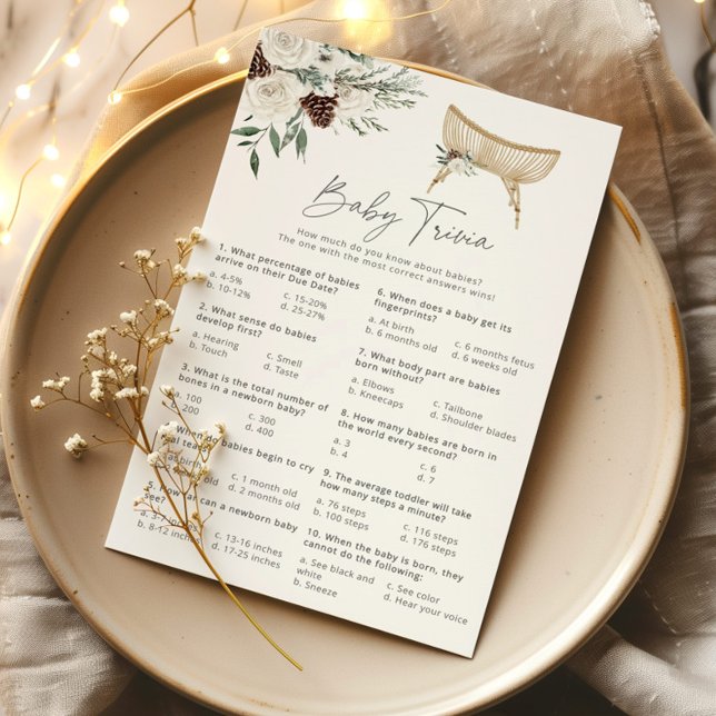 Jogo "Boho bersert Winter calliografia para bebês  (Criador carregado)