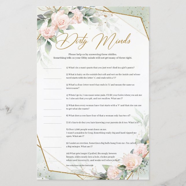 Jogo Boho blush e ouro verde Mente Suja (Frente)