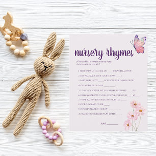 Jogo Borboleta Beija Bebê Rhymes   Cor de Rosa