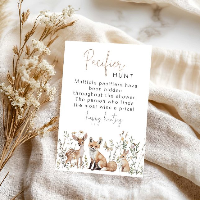 Jogo "chá de fraldas de Woodland" (Criador carregado)