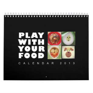 Jogo com seu calendário da comida