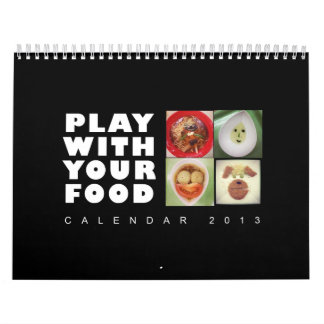 Jogo com seu calendário da comida