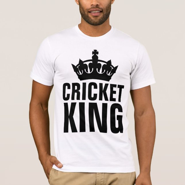 JOGO CRICKET, T-shirts REI CRICKET (Frente)