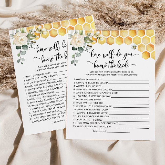 Jogo da Abelha Quem conhece melhor a noiva (Criador carregado)