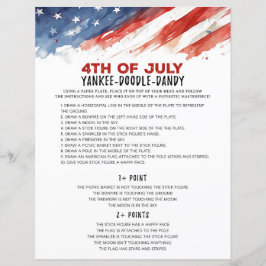 Jogo da festa 4 de julho