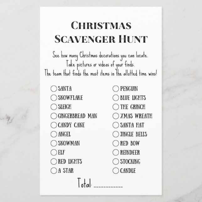 Jogo da Festa de Natal da Família Imprimido (Frente)