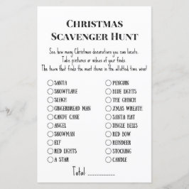 Jogo da Festa de Natal da Família Imprimido