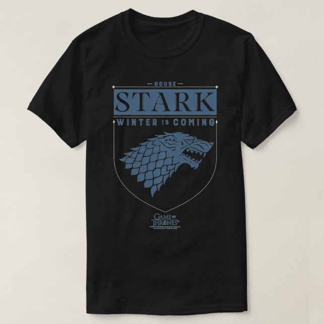 Jogo da Thrones House Stark Sigil Pullover (Frente do Design)
