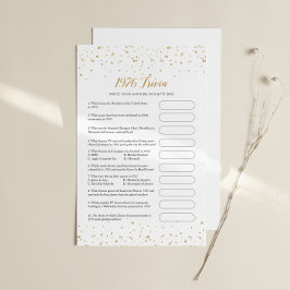 Jogo de Aniversário Trivia 1976 - GAC37h